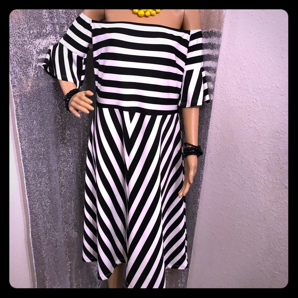 Simply Be Off the Shoulder Dress